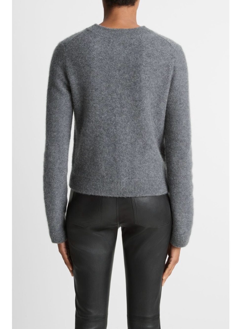 Vince Cashmere Cardigan in Heather Graphite Size M - Picture 2 of 8